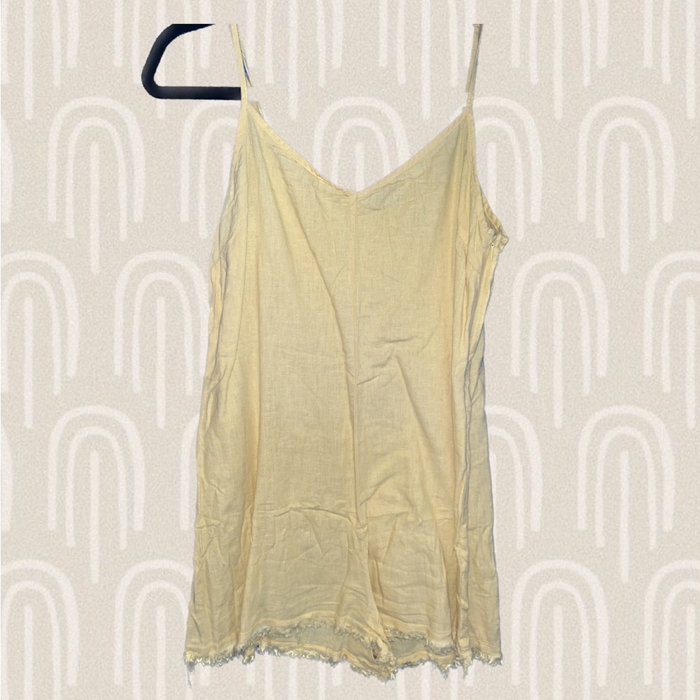 Cotton On yellow jumpsuit